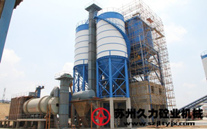 常州伟凝建材大型干混砂浆生产线